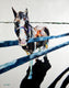 Original art for sale at UGallery.com | Fenced by Chris Wagner | $1,100 | acrylic painting | 28' h x 22' w | thumbnail 1