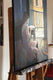Original art for sale at UGallery.com | Window on Courtyard by Bertrand Girard | $2,500 | acrylic painting | 32' h x 24' w | thumbnail 2