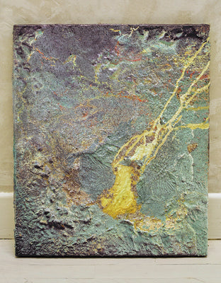 Original art for sale at UGallery.com | Alegranza by Fernando Bosch | $1,100 | mixed media artwork | 18.8' h x 14.9' w | photo 3