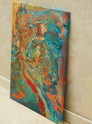 Mar de Coral by Fernando Bosch |  Side View of Artwork 