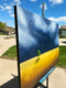 Original art for sale at UGallery.com | Storm in the Night by Fernando Garcia | $2,100 | acrylic painting | 36' h x 48' w | thumbnail 3