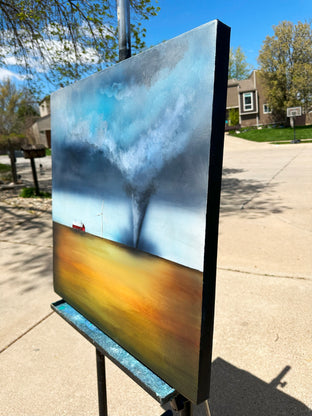 Tornado by Fernando Garcia |  Side View of Artwork 