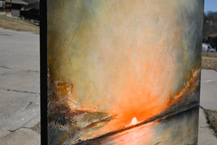 Original art for sale at UGallery.com | Magic Sun by Fernando Garcia | $7,200 | mixed media artwork | 59' h x 50' w | photo 4