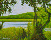 Original art for sale at UGallery.com | Myakka Lake by Fernando Soler | $625 | oil painting | 16' h x 20' w | thumbnail 1