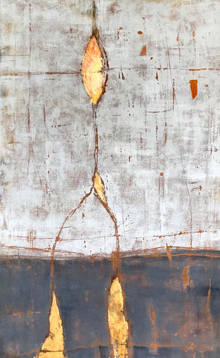 Original art for sale at UGallery.com | The Light From Within: Fertile Grounds by Maya Malioutina | $3,150 | mixed media artwork | 48' h x 30' w | photo 1
