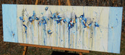 Original art for sale at UGallery.com | Festival of Illusion by Cynthia Ligeros | $1,075 | oil painting | 12' h x 36' w | thumbnail 3