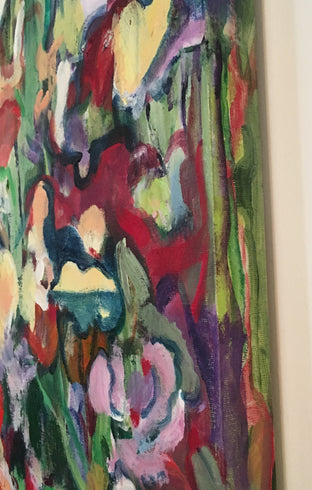 Fantasy Garden #6 by Sheila Grabarsky |  Side View of Artwork 