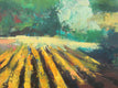 Original art for sale at UGallery.com | Fields in Sunlight, Provence by Janet Dyer | $950 | acrylic painting | 20' h x 20' w | thumbnail 4