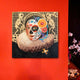 Original art for sale at UGallery.com | My Inner Sugar Skull by Darlene McElroy | $575 | mixed media artwork | 12' h x 12' w | thumbnail 3