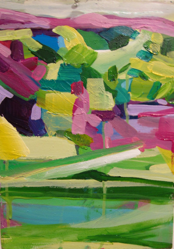 Whimsical Landscape by Colette Wirz Nauke |  Artwork Main Image 