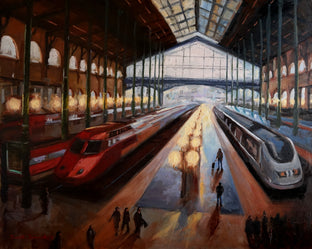 Gare Du Nord - Commission by Jonelle Summerfield |  Artwork Main Image 