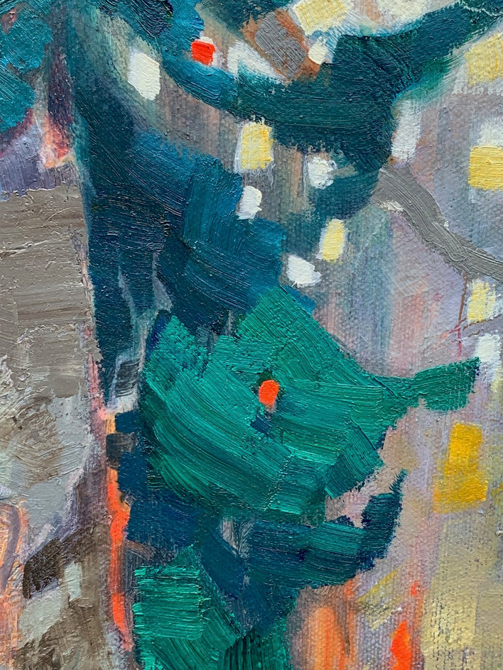 Fir by Teresa Smith |  Closeup View of Artwork 