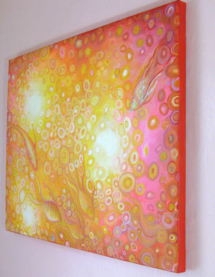 Fish in Aquarium by Natasha Tayles |  Side View of Artwork 