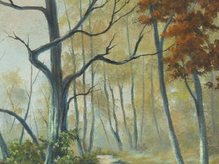 Original art for sale at UGallery.com | Fisherman's Trail by Gail Greene | $500 | oil painting | 12' h x 24' w | photo 4