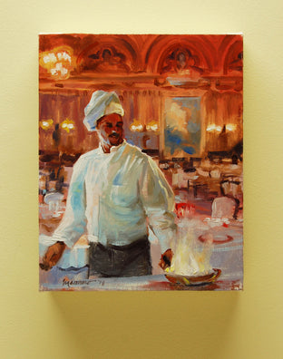 Flambé Sous Chef by Onelio Marrero |  Context View of Artwork 