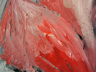 Original art for sale at UGallery.com | Flamingo Cha Cha by Mary Pratt | $5,100 | oil painting | 48' h x 60' w | photo 4