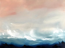 Original art for sale at UGallery.com | Flatirons by Sarah Parsons | $500 | oil painting | 18' h x 24' w | thumbnail 1