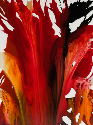 Original art for sale at UGallery.com | Flora by Krispen Spencer | $2,175 | acrylic painting | 40' h x 30' w | photo 1