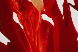 Original art for sale at UGallery.com | Flora by Krispen Spencer | $2,175 | acrylic painting | 40' h x 30' w | photo 4