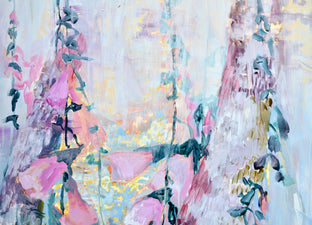 Original art for sale at UGallery.com | Go Gentle by Julia Hacker | $950 | acrylic painting | 31' h x 27' w | photo 4