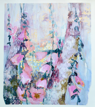Original art for sale at UGallery.com | Go Gentle by Julia Hacker | $950 | acrylic painting | 31' h x 27' w | photo 1
