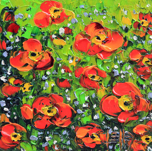 Never Ending Poppies by Lisa Elley |  Artwork Main Image 