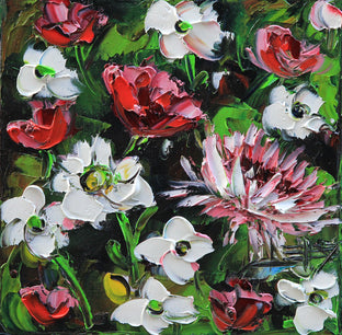 Original art for sale at UGallery.com | Delicate Spring by Lisa Elley | $325 | oil painting | 10' h x 10' w | photo 1