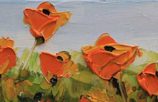 California Gold by Lisa Elley |   Closeup View of Artwork 