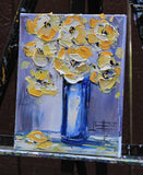 Original art for sale at UGallery.com | Melody by Lisa Elley | $300 | oil painting | 10' h x 8' w | thumbnail 2