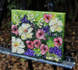 Original art for sale at UGallery.com | A Day in the Garden by Lisa Elley | $250 | oil painting | 8' h x 10' w | thumbnail 2