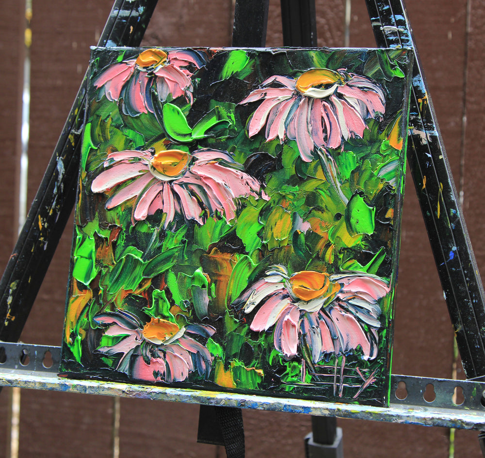 Spring Perfection by Lisa Elley |  Side View of Artwork 