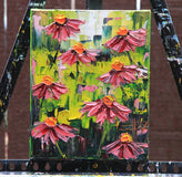 Original art for sale at UGallery.com | Spring Dream by Lisa Elley | $275 | oil painting | 10' h x 8' w | thumbnail 3