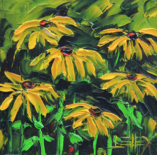 Original art for sale at UGallery.com | Spring Madness by Lisa Elley | $300 | oil painting | 10' h x 10' w | photo 1