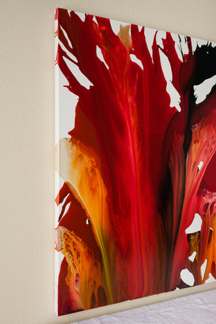 Original art for sale at UGallery.com | Flora by Krispen Spencer | $2,175 | acrylic painting | 40' h x 30' w | photo 2