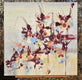 Original art for sale at UGallery.com | Fleur de Nostalgie (Flower of Longing) by Cynthia Ligeros | $1,800 | oil painting | 30' h x 30' w | thumbnail 2