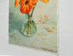 Original art for sale at UGallery.com | Flowers and Twigs by Nicole Lamothe | $600 | oil painting | 16' h x 12' w | thumbnail 2