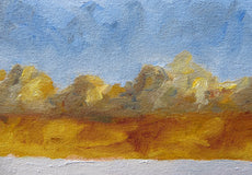 Original art for sale at UGallery.com | Fly Away by Mitchell Freifeld | $1,100 | oil painting | 25' h x 35' w | thumbnail 4