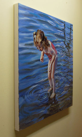 Following The Fish by Onelio Marrero |  Side View of Artwork 