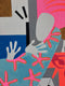 Original art for sale at UGallery.com | 4 Tropicana Figures by Frantisek Florian | $3,800 | acrylic painting | 46.8' h x 58.7' w | thumbnail 4