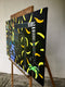 Original art for sale at UGallery.com | With Guitar Between Bananas by Frantisek Florian | $1,800 | acrylic painting | 31.5' h x 45.27' w | thumbnail 2