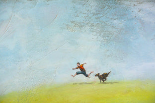 Original art for sale at UGallery.com | Free At Last by Sally Adams | $1,950 | acrylic painting | 24' h x 36' w | photo 4