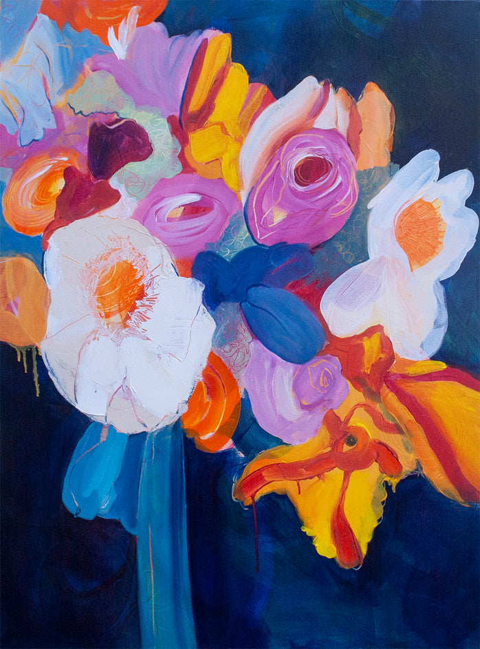 Free (Blue Ribbon) by Ruth-Anne Siegel |  Artwork Main Image 