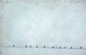 Original art for sale at UGallery.com | Friends and Neighbors by Sally Adams | $1,400 | acrylic painting | 24' h x 48' w | thumbnail 2