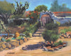 Original art for sale at UGallery.com | Ranchero's Garden by Claudia Verciani | $775 | oil painting | 11' h x 14' w | thumbnail 1