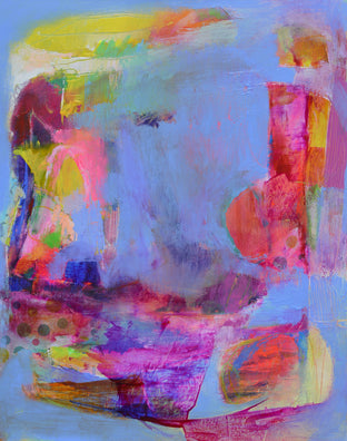 Original art for sale at UGallery.com | Circus Act by Patrick O'Boyle | $825 | mixed media artwork | 30' h x 24' w | photo 1