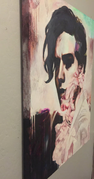 Bloom by Miranda Gamel |  Side View of Artwork 