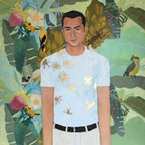 Original art for sale at UGallery.com | Jirachai Commission by Ryan Pickart | $4,500 | oil painting | 36' h x 36' w | thumbnail 3