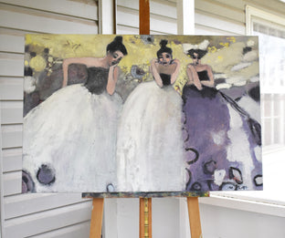 Original art for sale at UGallery.com | Finding Yellow by Mary Pratt | $1,200 | oil painting | 24' h x 36' w | photo 3