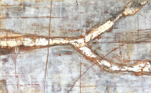 Original art for sale at UGallery.com | The Light From Within: Furcula Major by Maya Malioutina | $3,475 | mixed media artwork | 30' h x 48' w | photo 1