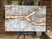 Original art for sale at UGallery.com | The Light From Within: Furcula Major by Maya Malioutina | $3,475 | mixed media artwork | 30' h x 48' w | thumbnail 2